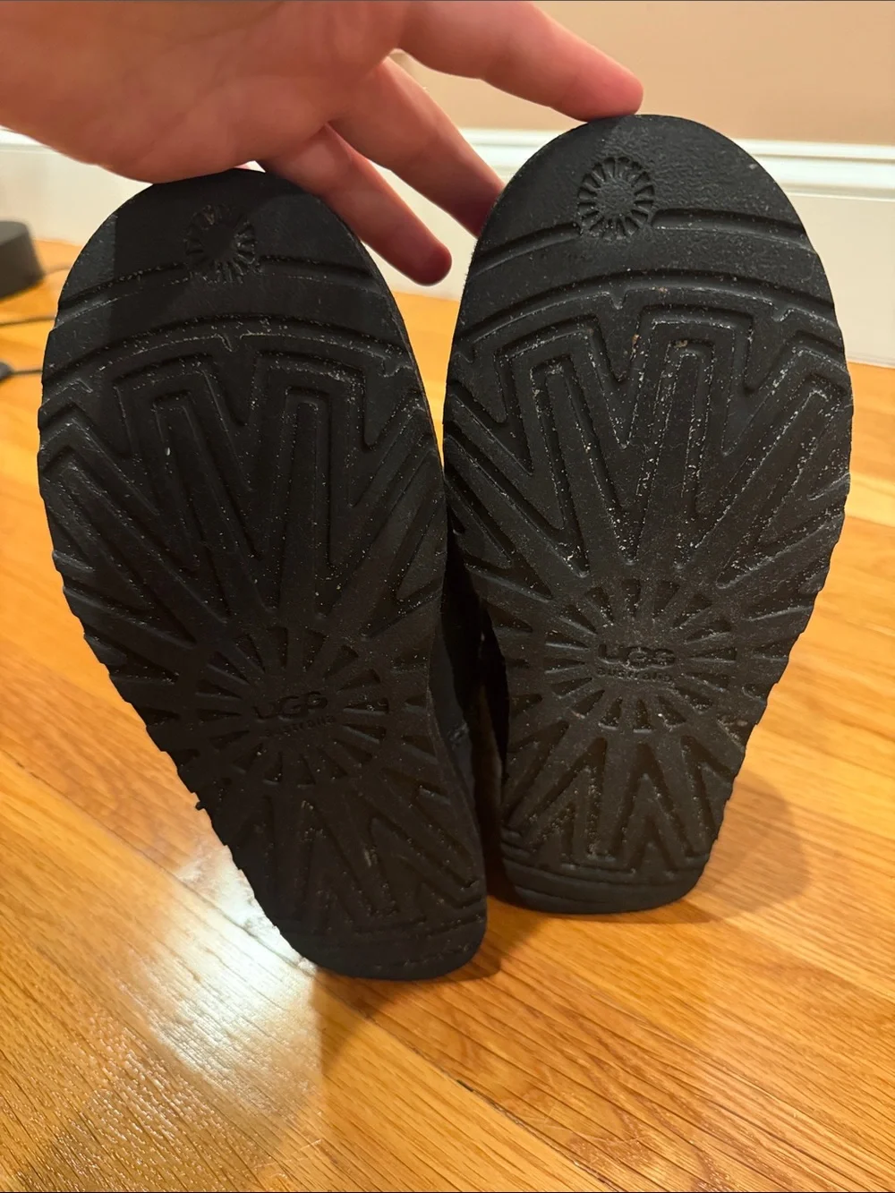 UGG Black Classic Short Suede Boots | Women’s Size 10
